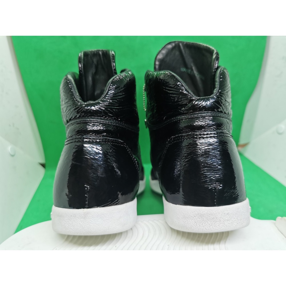 Creative Recreation Milano Hi Men's Black Shining Sneakers Size 8 High Top - Picture 12 of 16